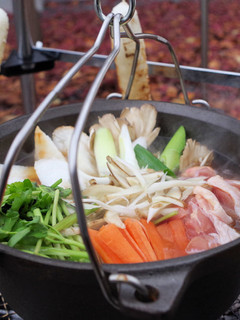 秋田県の郷土料理　きりたんぽ鍋-レシピのメイン写真