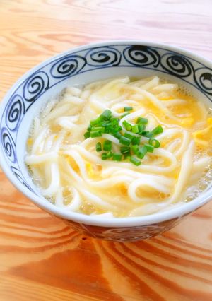 生姜でぽかぽか♪とろとろ卵うどん-レシピのメイン写真