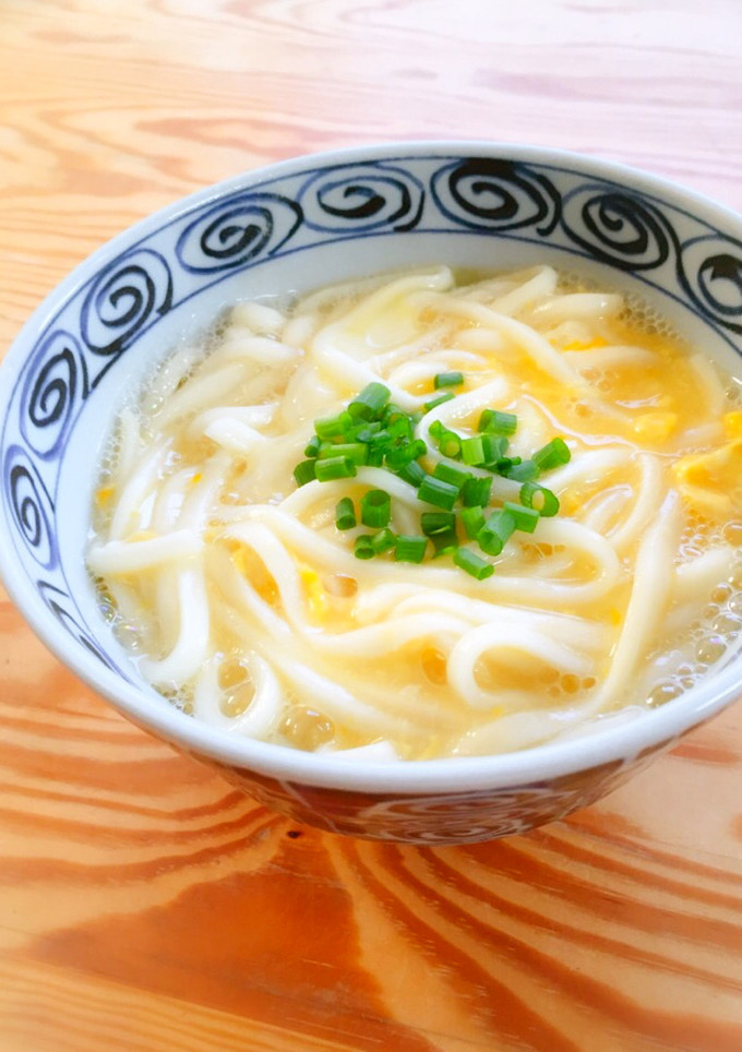 生姜でぽかぽか♪とろとろ卵うどん-レシピのメイン写真
