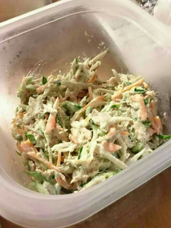 保育園レシピ♪ 和風ごぼうサラダ-レシピのメイン写真