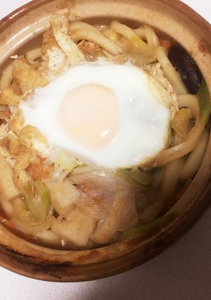普通の味噌で？？味噌煮込みうどん-レシピのメイン写真