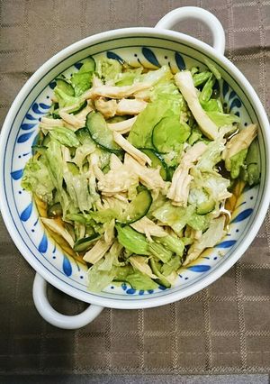 サラダチキンの中華風サラダ-レシピのメイン写真