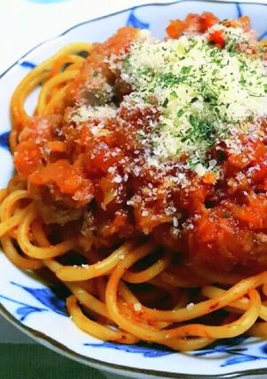 生麺みたいなミートソーススパゲティー-レシピのメイン写真