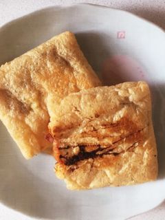 おつまみに☆いなり納豆チーズ-レシピのメイン写真