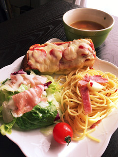 ズボラさんの簡単 ピザトースト-レシピのメイン写真