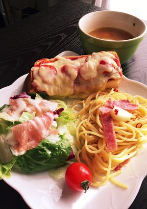ズボラさんの簡単 ピザトースト-レシピのメイン写真