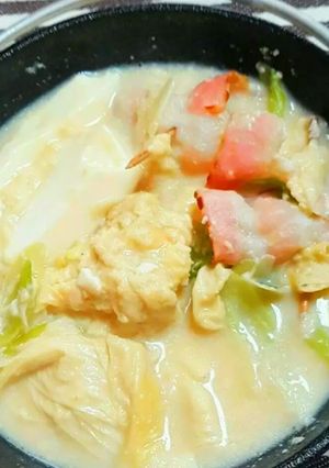 豆乳鍋-レシピのメイン写真