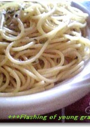 じゃこ入りパスタ♥レモンバター風味-レシピのメイン写真