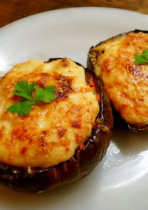 ナスと挽肉の白いグラタン-レシピのメイン写真