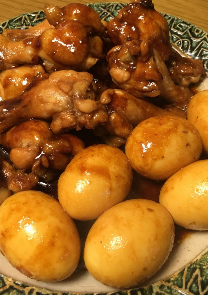 焼肉のタレで☆煮鶏＆煮卵-レシピのメイン写真