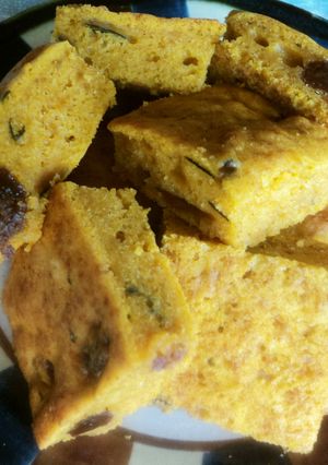 カボチャの煮物でパンプキンケーキ-レシピのメイン写真
