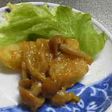 なめことさつま芋のカレー和え
