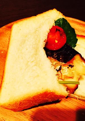 鯖のポケットサンド バルサミコソース-レシピのメイン写真