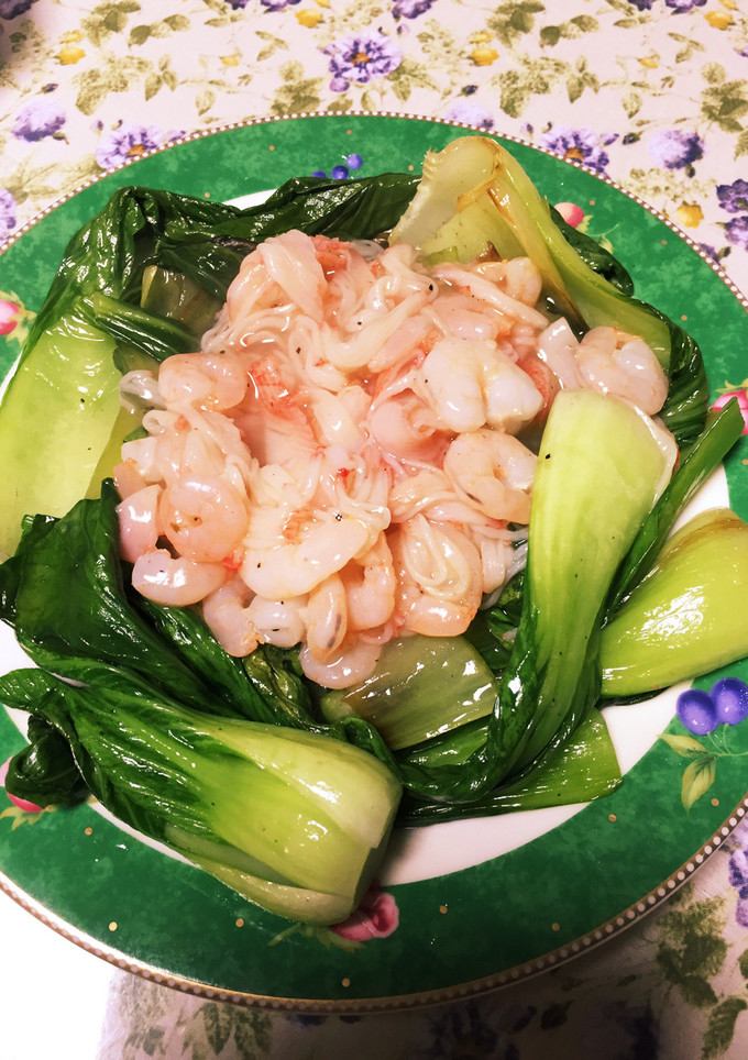 青梗菜と海老の中華炒め-レシピのメイン写真
