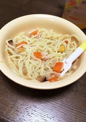 お野菜MIXで簡単!一歳〜の幼児ラーメン-レシピのメイン写真