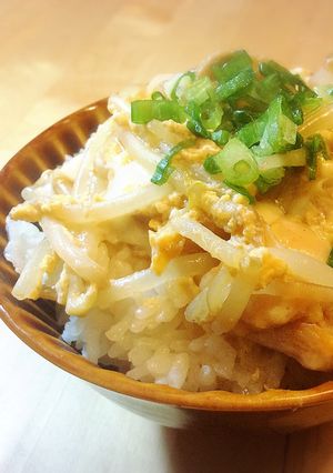 もやこ丼-レシピのメイン写真