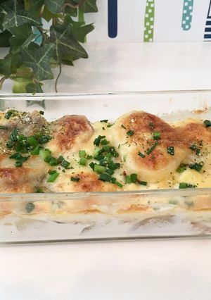 チーズポテトとベーコンのクリーミー焼き-レシピのメイン写真