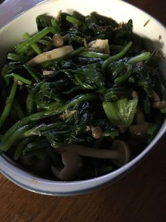 副菜にほうれん草のお浸し♪-レシピのメイン写真
