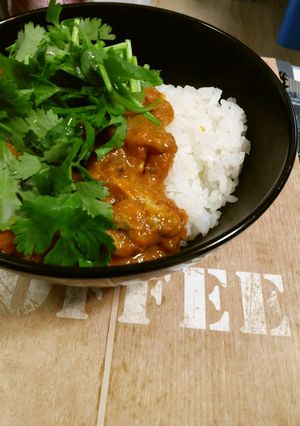 目指せカリガリ♪パクチーココナッツカレー-レシピのメイン写真