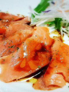 スモークサーモンの☆和風カルパッチョ☆-レシピのメイン写真