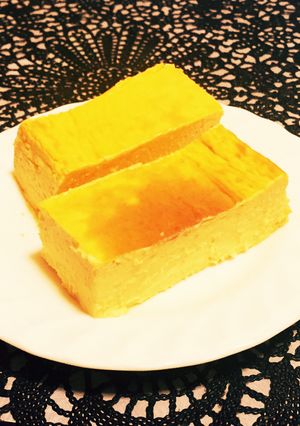 粉なし、南瓜のしっとりチーズケーキ-レシピのメイン写真