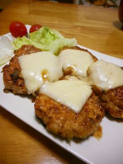 鶏つくねのチーズ照焼き-レシピのメイン写真