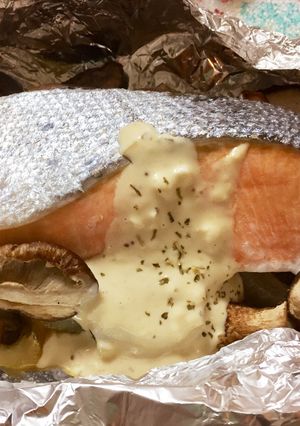 鮭の簡単!ホイル焼き-レシピのメイン写真