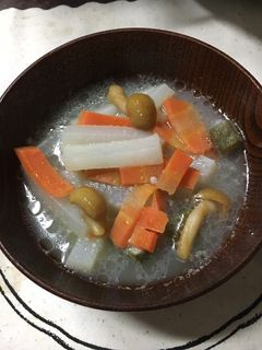 とろとろオクラなめこ汁-レシピのメイン写真