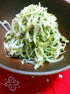 レンジで簡単☆もやしと豆苗の和え物-レシピのメイン写真