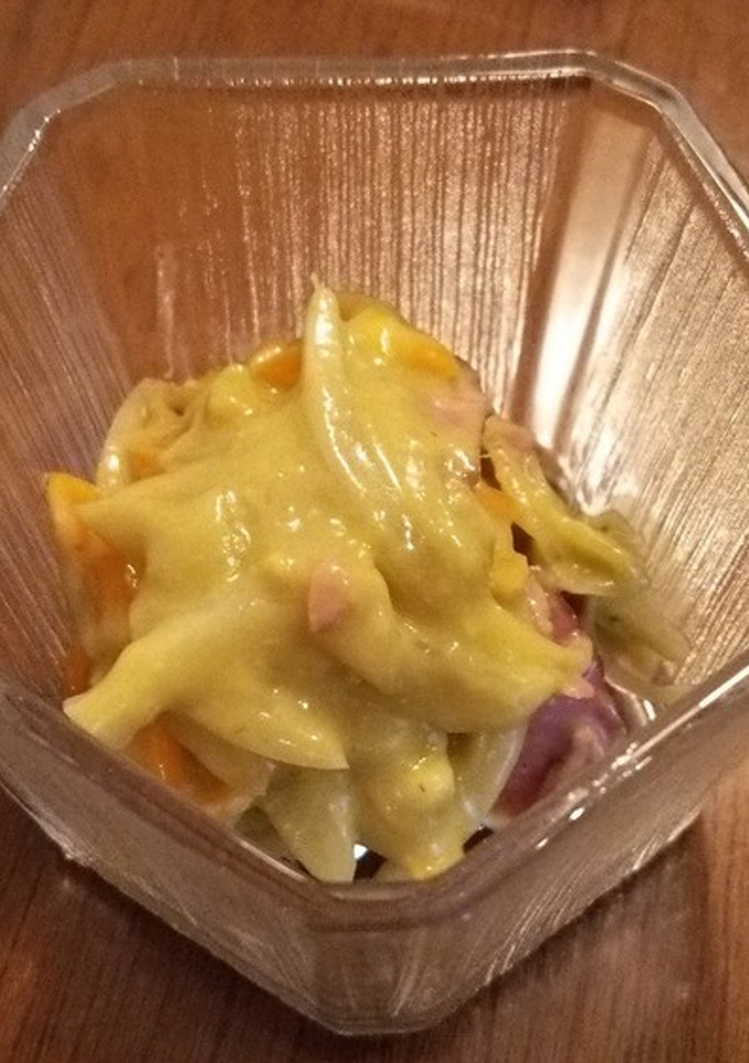 ビーフの薄切りと野菜のアボガドソース和え-レシピのメイン写真