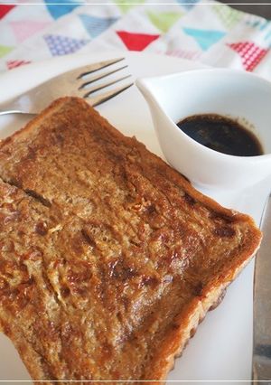 黒糖カフェオレのフレンチトースト-レシピのメイン写真