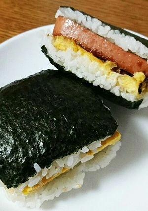 気分は沖縄☆スパムおにぎり-レシピのメイン写真