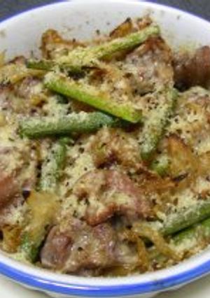 砂ずりのパルメザンチーズ焼き-レシピのメイン写真