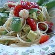 ◎トマトとアボカドの海鮮冷製パスタ◎