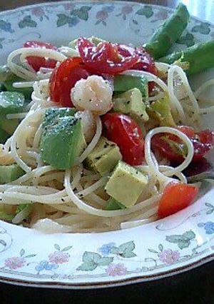 ◎トマトとアボカドの海鮮冷製パスタ◎-レシピのメイン写真