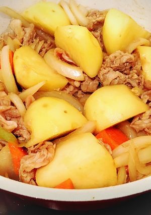 簡単♪調味料2つ！褒められ絶品肉じゃが-レシピのメイン写真