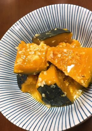 塩麹で南瓜の煮付け-レシピのメイン写真