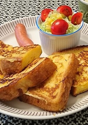 あっさりフレンチトースト風♪-レシピのメイン写真