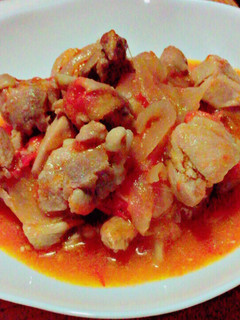簡単鶏もも肉のトマト煮込み-レシピのメイン写真