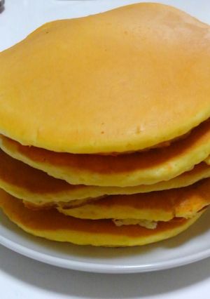 ふかふかしっとりホットケーキ♪-レシピのメイン写真