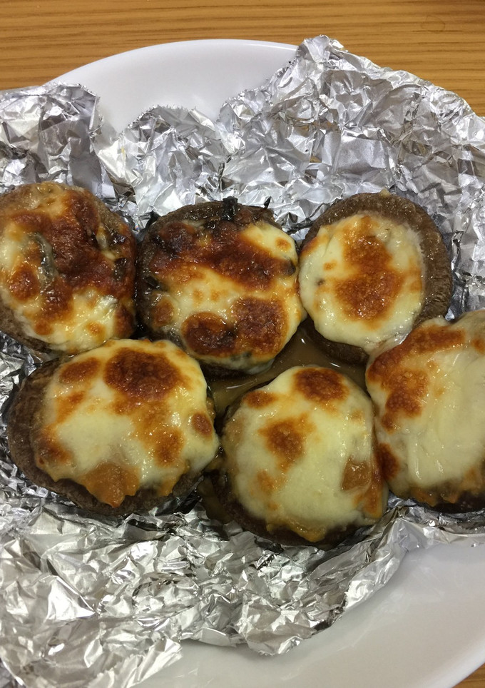 簡単！椎茸のチーズ味噌&マヨネーズ焼き♪-レシピのメイン写真