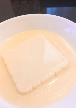 レンジで簡単◎豆乳湯豆腐風-レシピのメイン写真