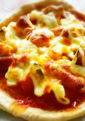 米粉ピザ-レシピのメイン写真