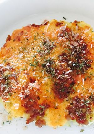 【取り分け♪】親子の豆腐入りお好み焼き-レシピのメイン写真
