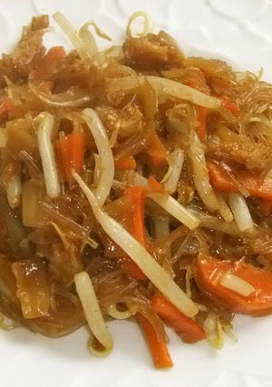 もやし春雨のカレーの炒めあえ-レシピのメイン写真
