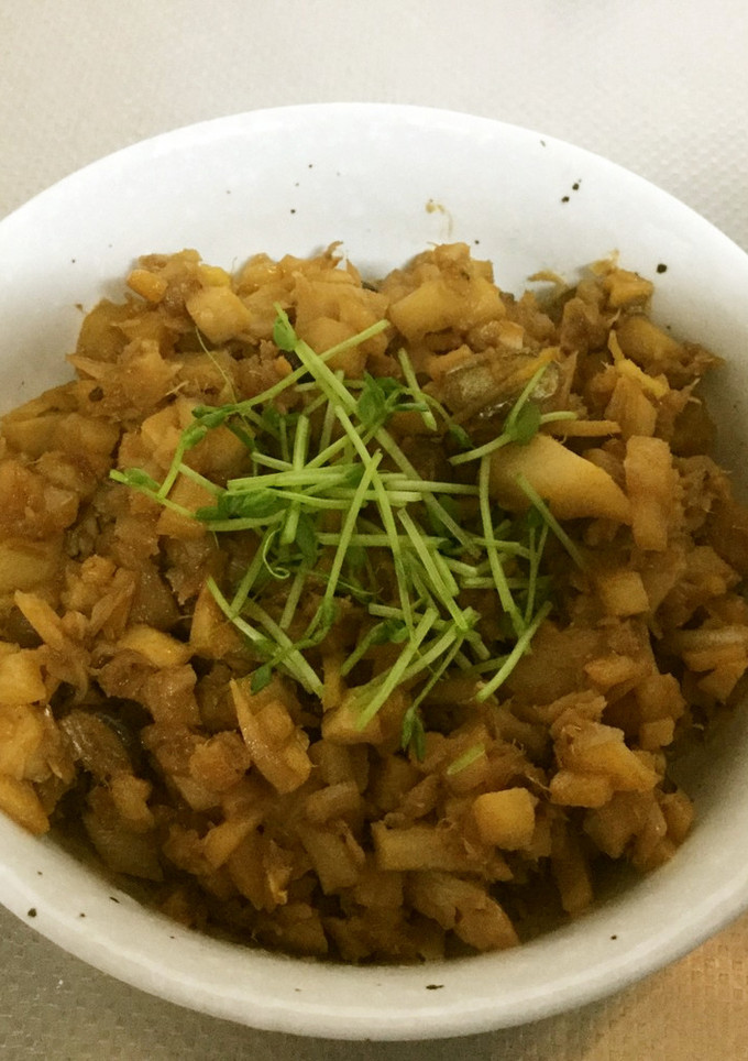 鯖のアラとたけのこのそぼろ-レシピのメイン写真