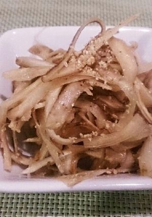 ローフード♪きんぴらごぼう-レシピのメイン写真