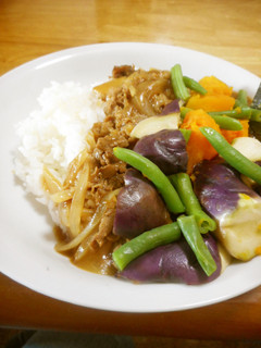 なすとかぼちゃの野菜カレー-レシピのメイン写真