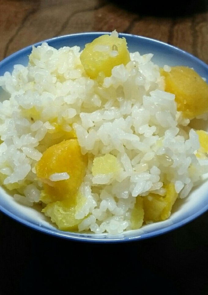 簡単・おいしい！ わが家のさつまいもご飯-レシピのメイン写真