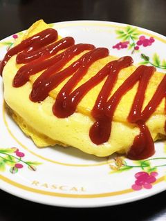 簡単スフレオムレツ-レシピのメイン写真
